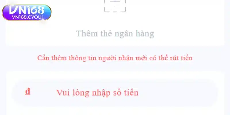 Thao tác nhận thưởng VN168 diễn ra nhanh chóng an toàn